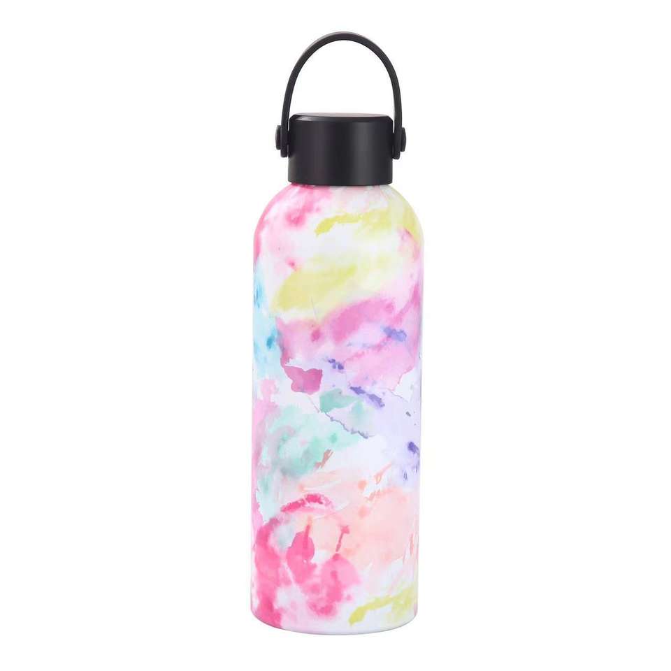 Printed 500 Ml Hot and Cold Office and Gym Bottle