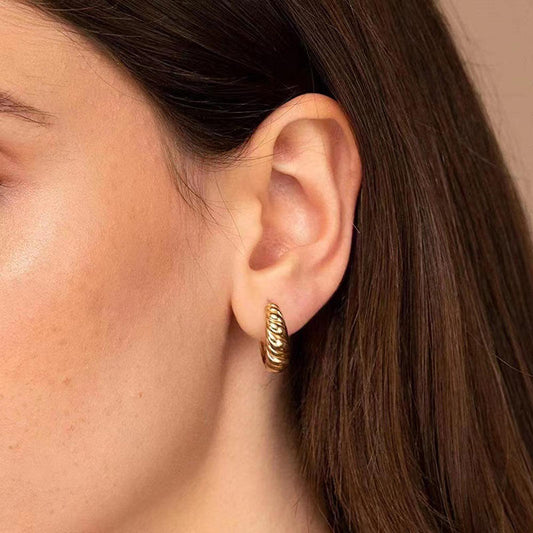 Geometric Shaped Twisted Trending Earrings for Women